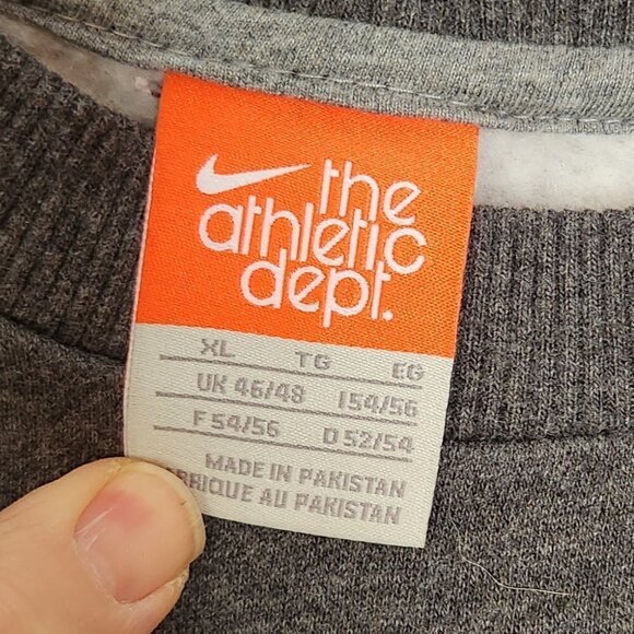 Nike Logo Gray Sweatshirt - Picture 4 of 4